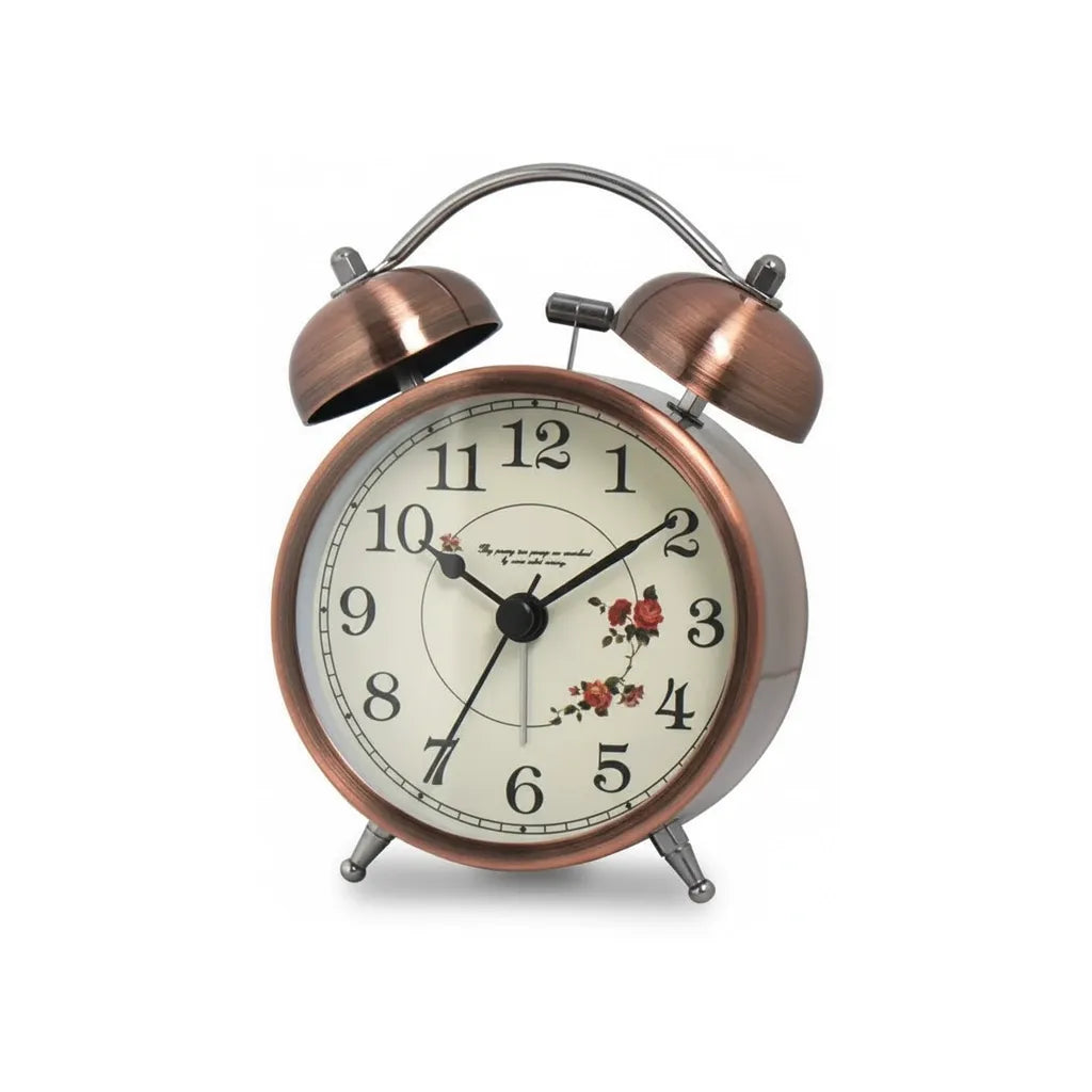 Réveil Vintage Design en Métal