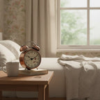 Réveil Vintage Design en Métal