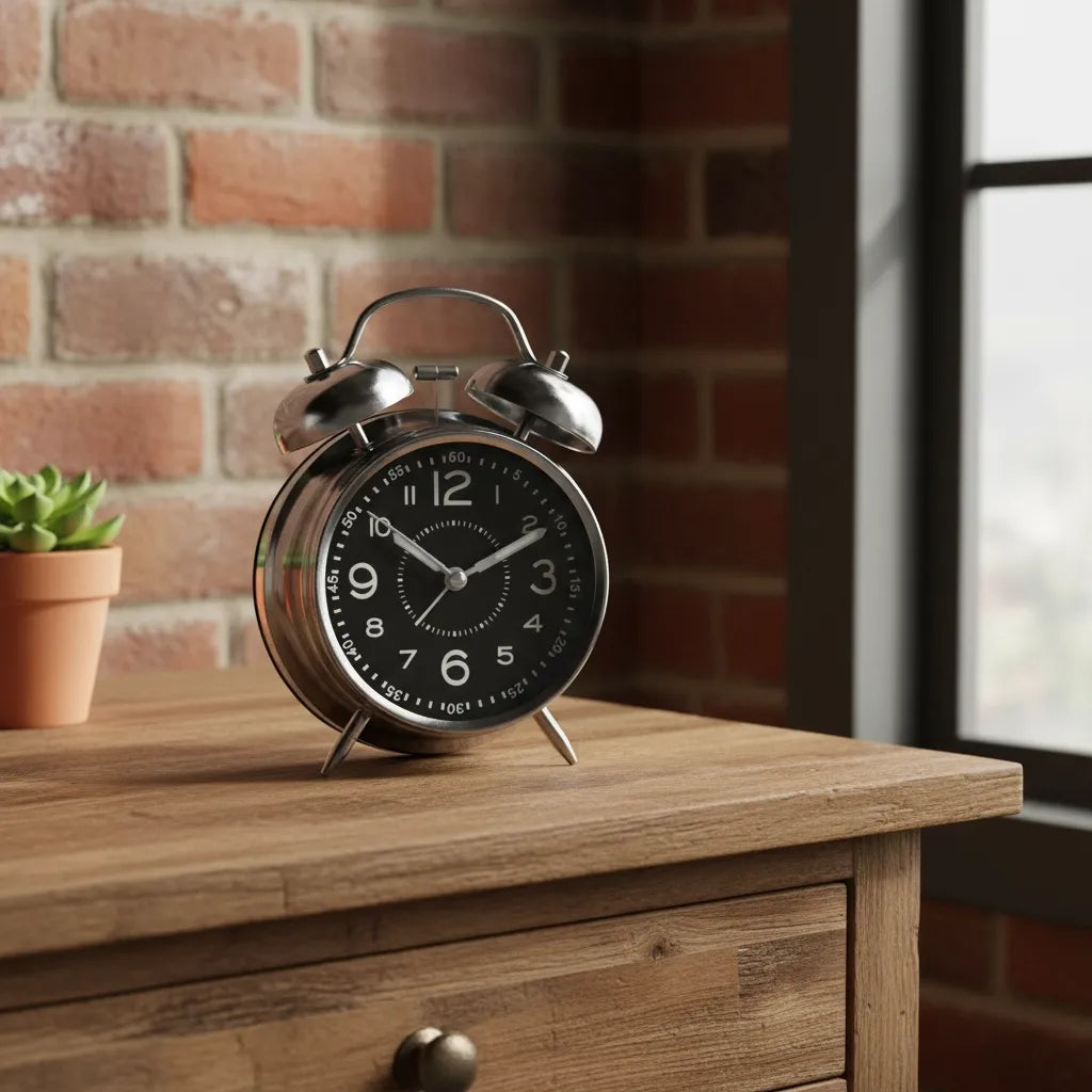 Réveil Vintage en Métal