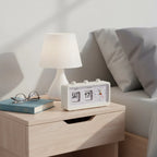 Réveil Vintage Lamelles Métal