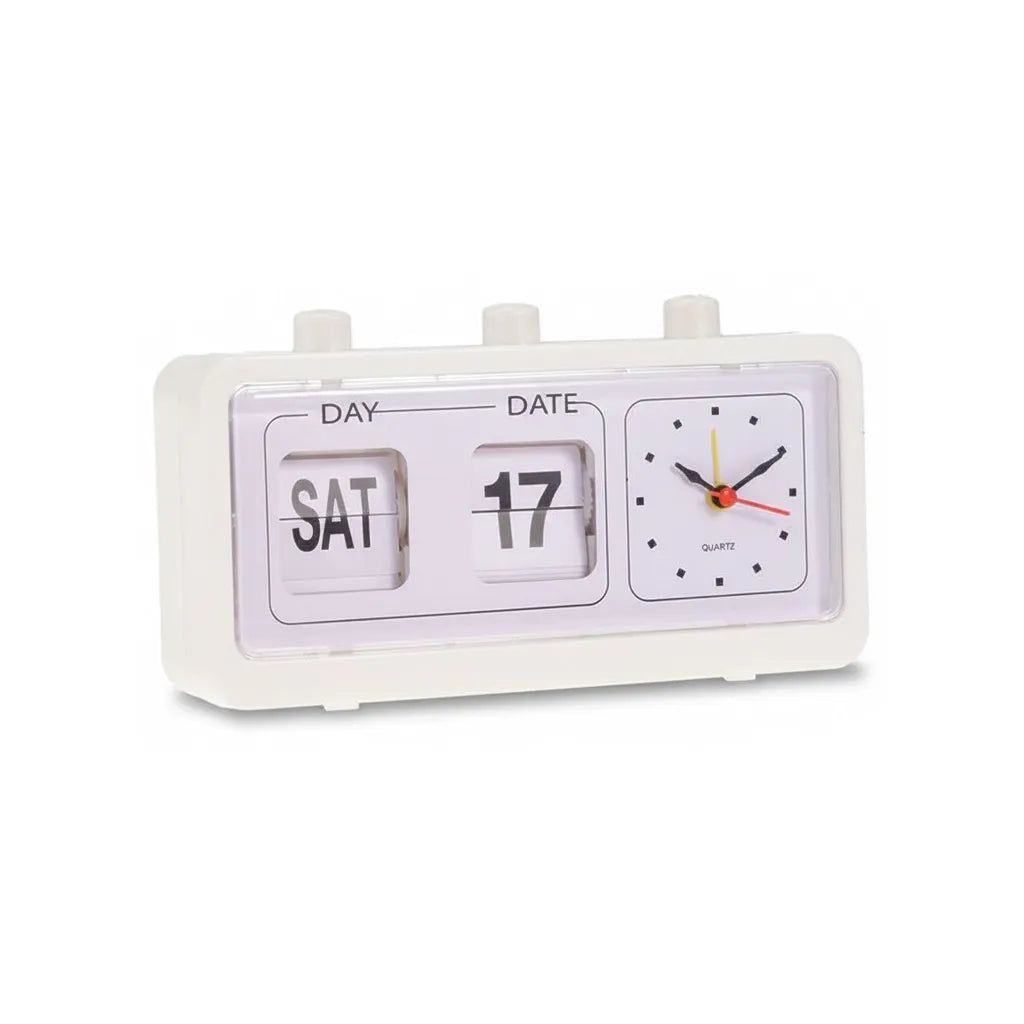 Réveil Vintage Lamelles Métal