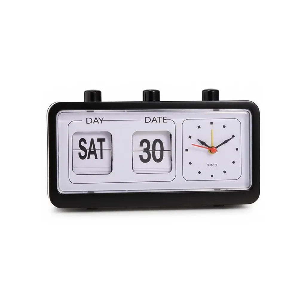 Réveil Vintage Lamelles Métal