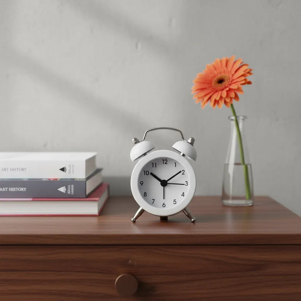 Réveil Vintage Mini en Métal
