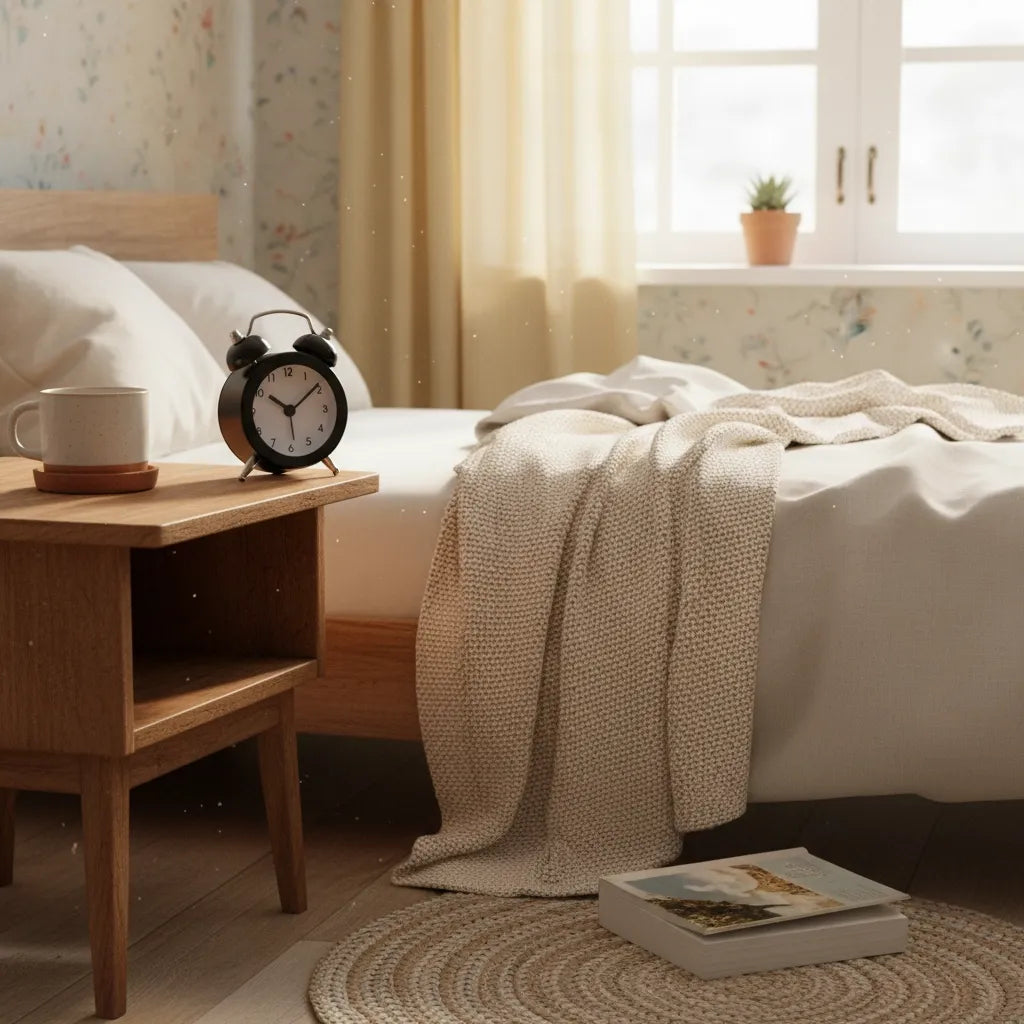 Réveil Vintage Mini en Métal