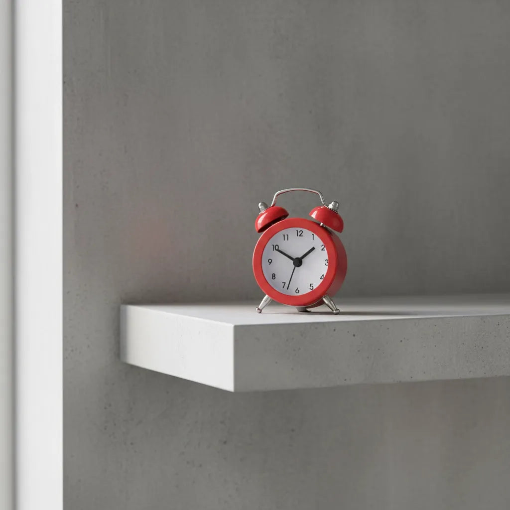 Réveil Vintage Mini en Métal