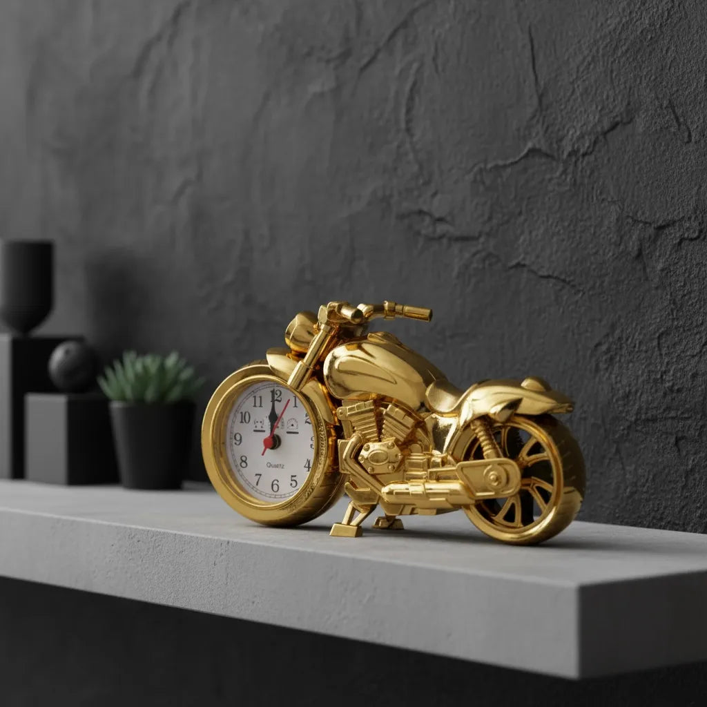 Réveil Vintage Moto Magnifique
