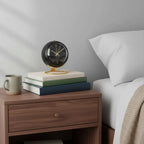 Réveil Vintage Noir Doré