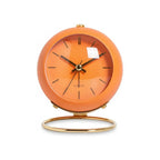 Réveil Vintage Orange Doré