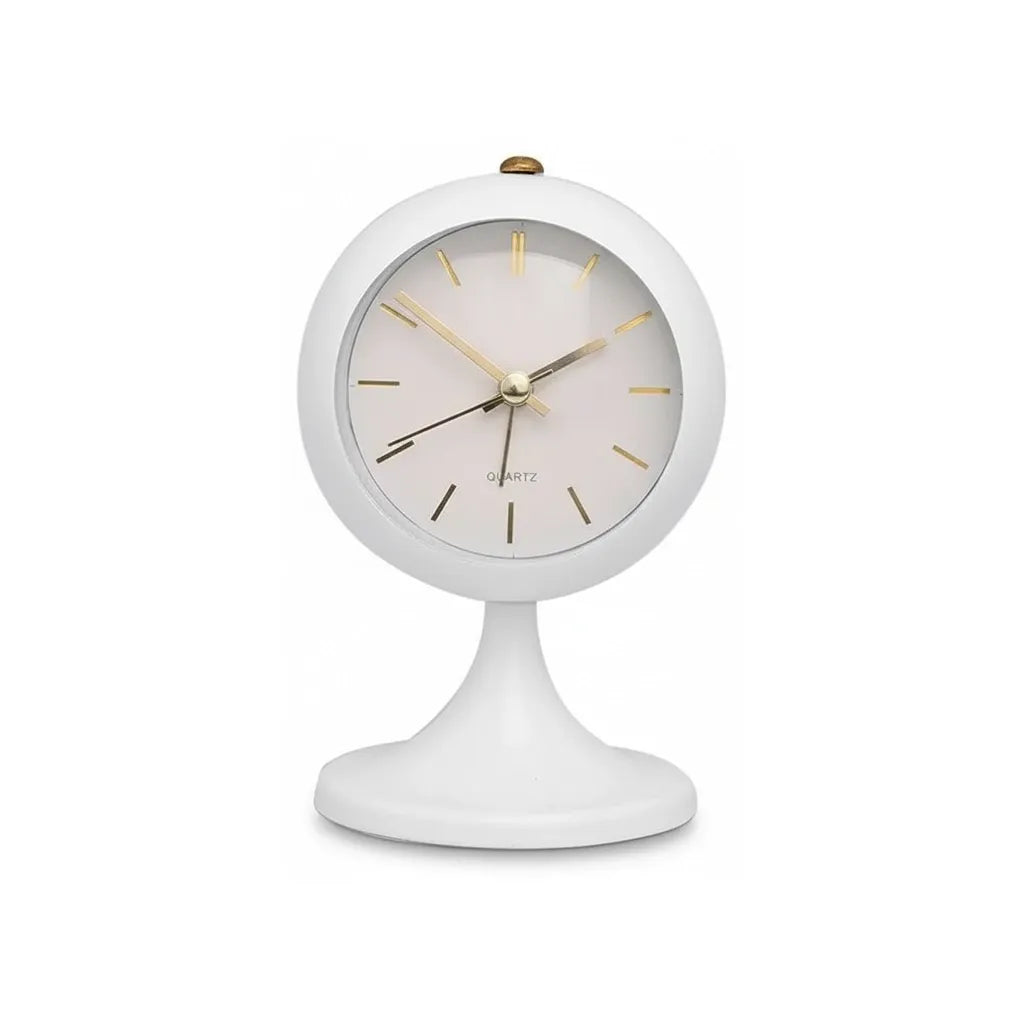 Réveil Vintage Sur Pied en Métal