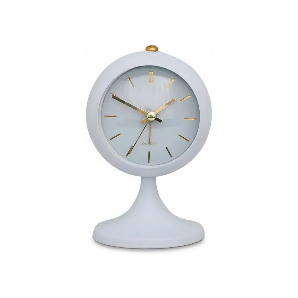 Réveil Vintage Sur Pied en Métal