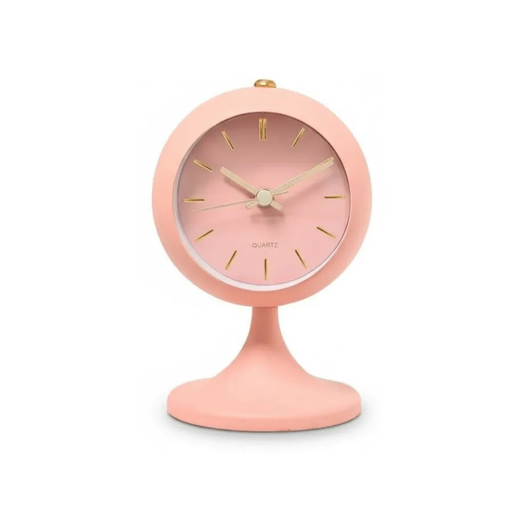 Réveil Vintage Sur Pied en Métal