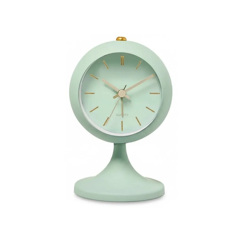 Réveil Vintage Sur Pied en Métal